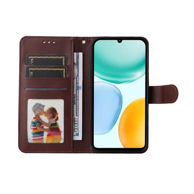 Housse Honor X5C Plus Portefeuille avec Verre Trempé