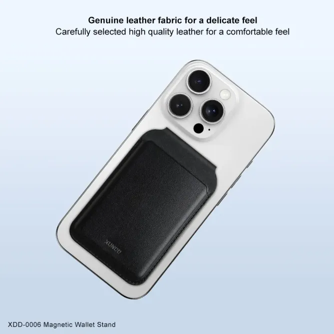 Porte-cartes Cuir Véritable MagSafe XUNDD | PRIME