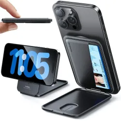 Porte-cartes MagSafe 360° Rotatif | AXIOM