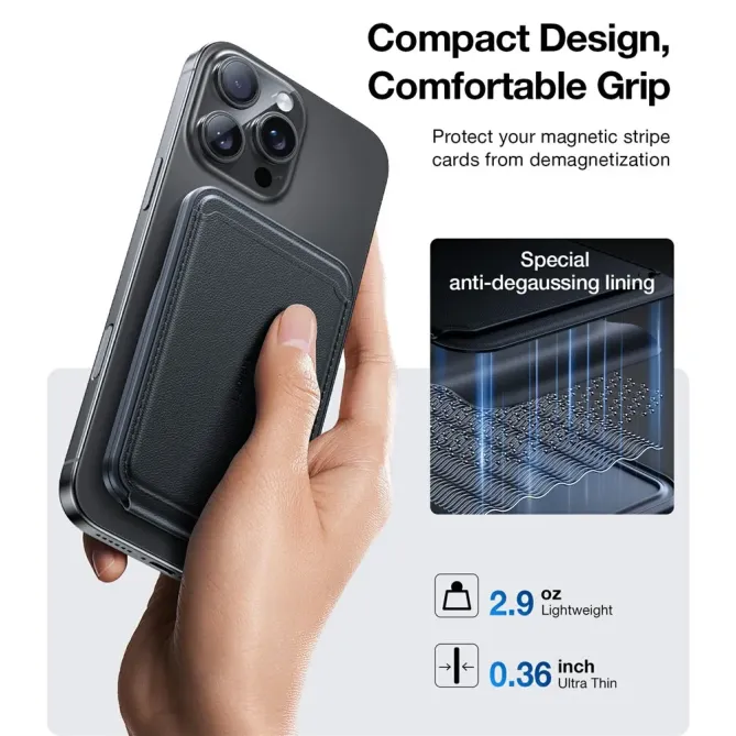 Porte-cartes MagSafe 360° Rotatif | AXIOM