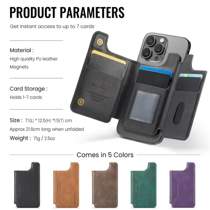 Porte-cartes Trifold RFID K3 MagSafe | URBANFOLD