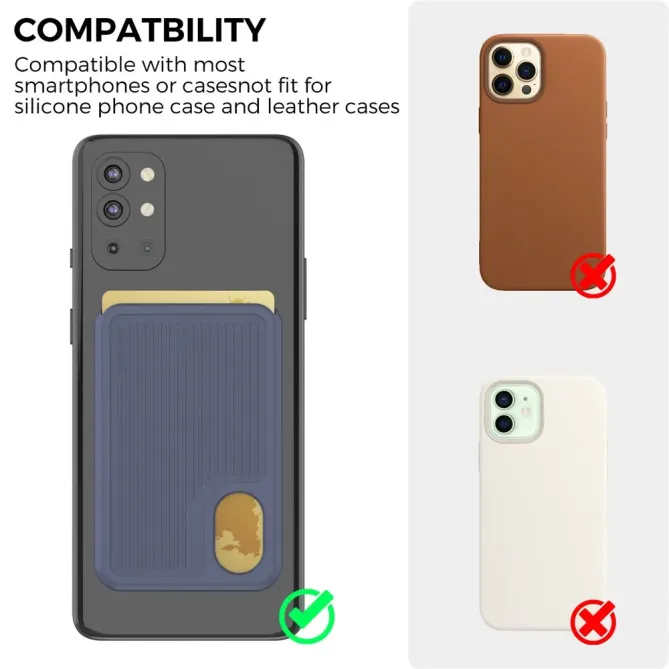 Porte-cartes Adhésif Silicone | FLEXPOCKET