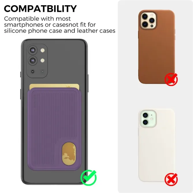 Porte-cartes Adhésif Silicone | FLEXPOCKET