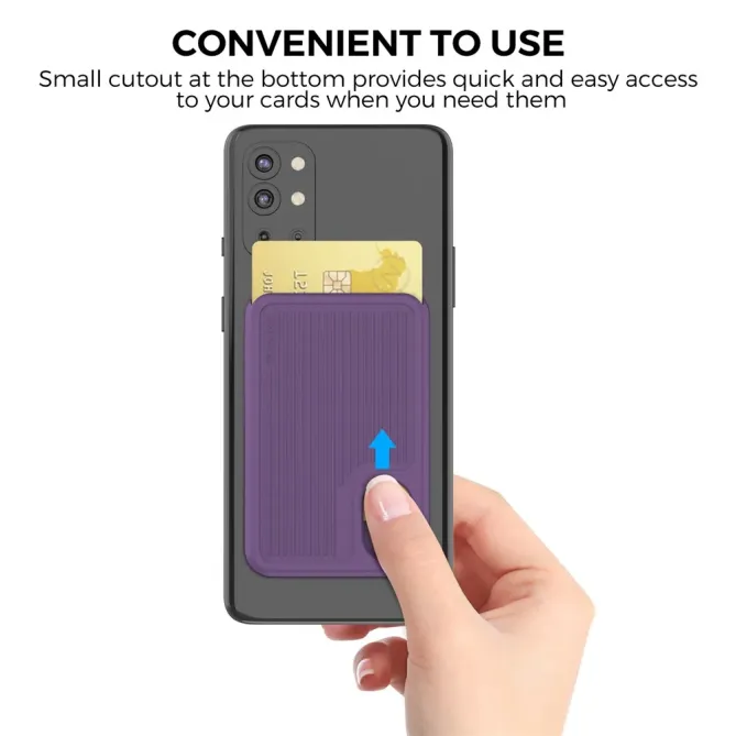 Porte-cartes Adhésif Silicone | FLEXPOCKET