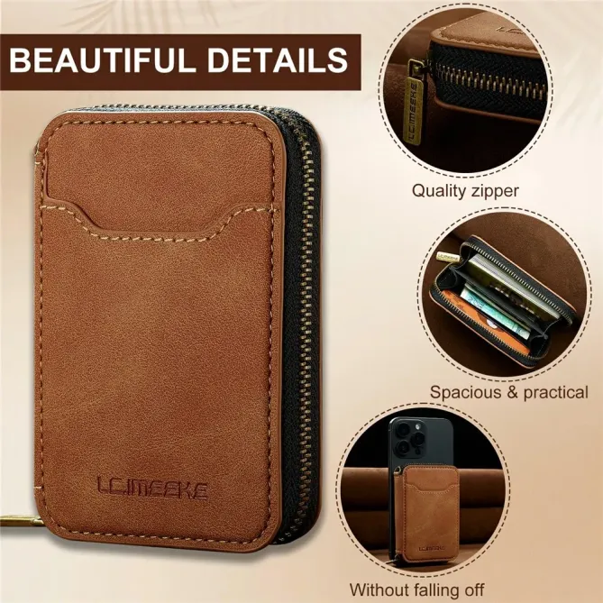 Portefeuille Magnétique Zip L6 RFID | SAFEZIP