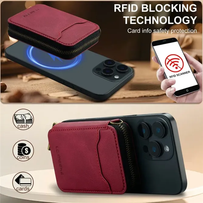 Portefeuille Magnétique Zip L6 RFID | SAFEZIP