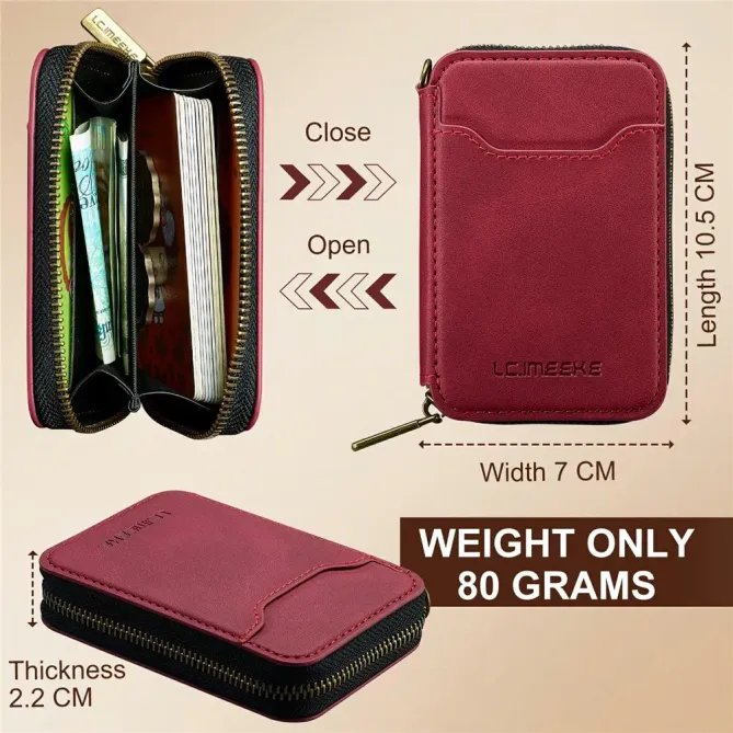 Portefeuille Magnétique Zip L6 RFID | SAFEZIP