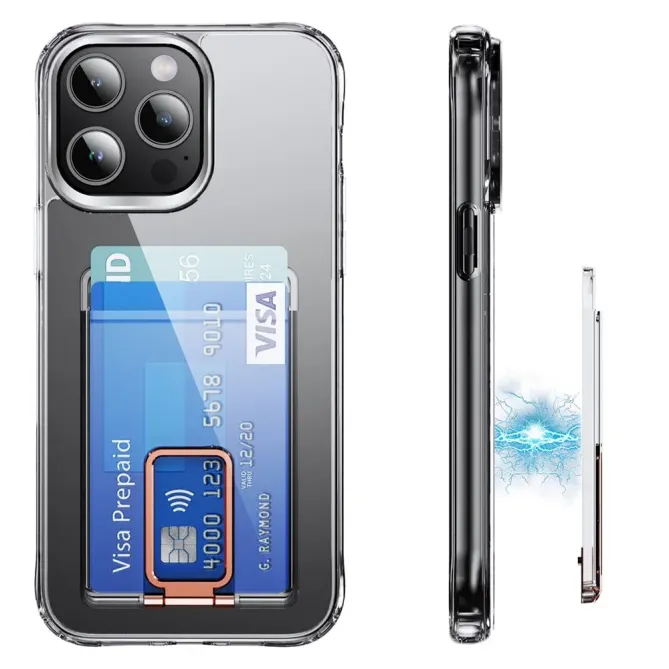 Porte-cartes Magnétique Transparent WG143 | LUCID