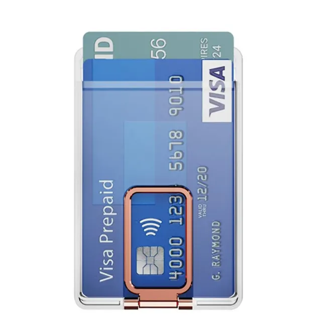 Porte-cartes Magnétique Transparent WG143 | LUCID
