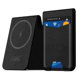 Porte-cartes Anti-Perte Cuir MagSafe | TRACE