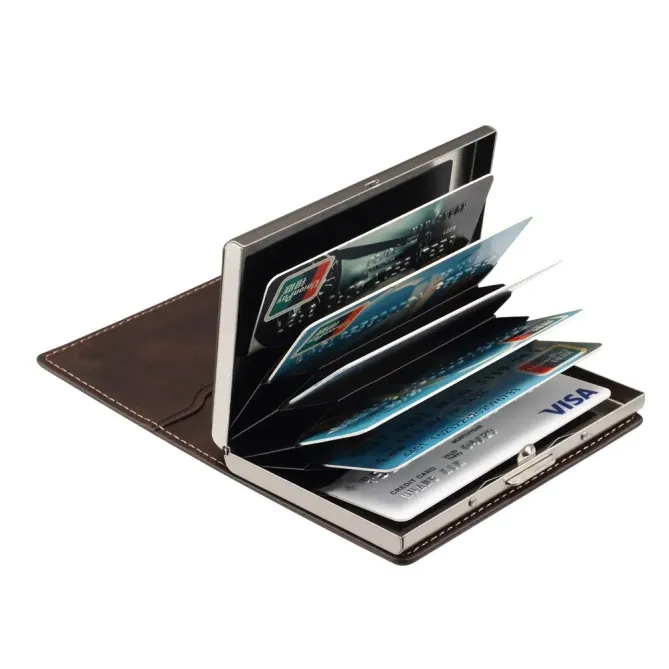 Porte-cartes Magnétique Skin Feel V21 | LINÉO