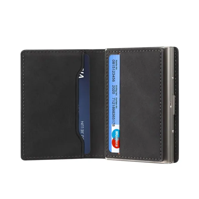 Porte-cartes Magnétique Skin Feel V21 | LINÉO