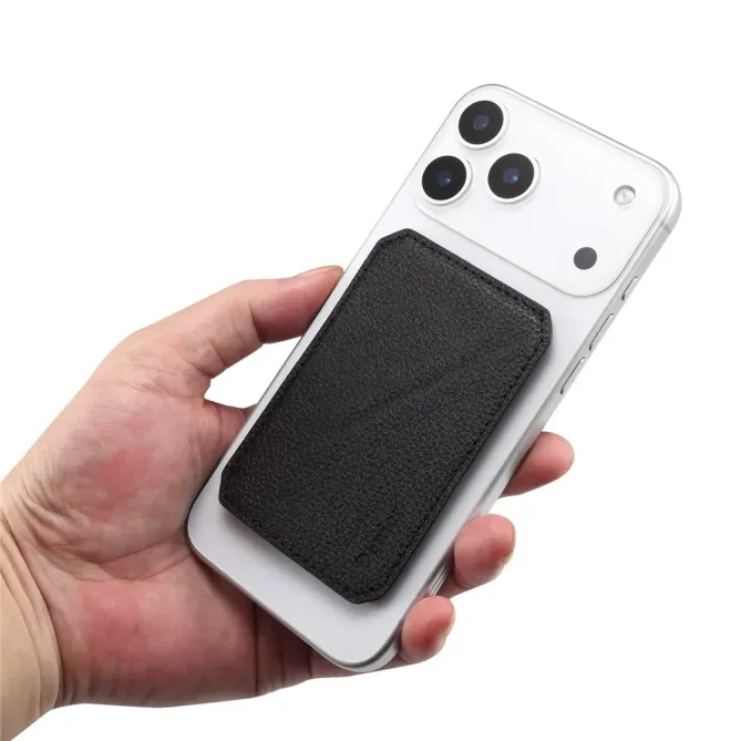 Porte-cartes Magnétique V22 Cuir Grainé | MILAN