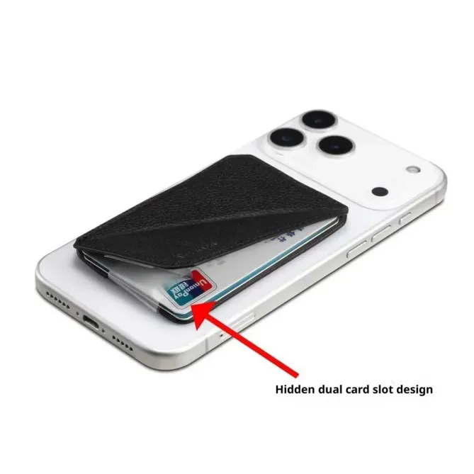 Porte-cartes Magnétique V22 Cuir Grainé | MILAN