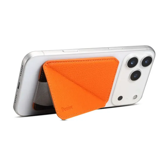 Porte-cartes Magnétique V22 Cuir Grainé | MILAN