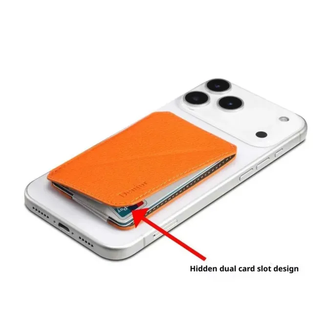 Porte-cartes Magnétique V22 Cuir Grainé | MILAN