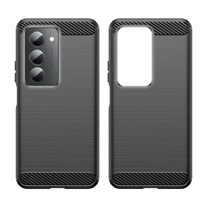Coque Xiaomi Redmi 15 4G/5G flexible effet brossé