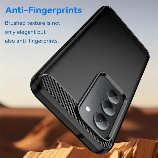 Coque Xiaomi Redmi 15 4G/5G flexible effet brossé
