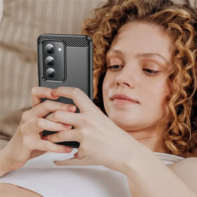 Coque Xiaomi Redmi 15 4G/5G flexible effet brossé