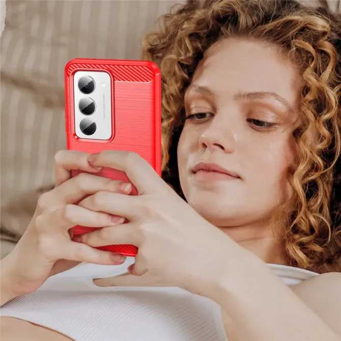 Coque Xiaomi Redmi 15 4G/5G flexible effet brossé