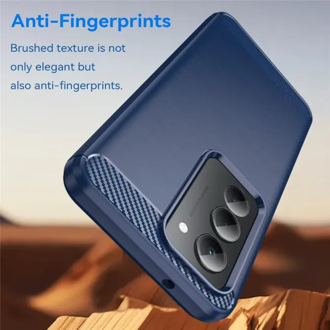 Coque Xiaomi Redmi 15 4G/5G flexible effet brossé