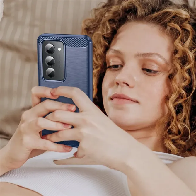 Coque Xiaomi Redmi 15 4G/5G flexible effet brossé