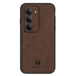Coque Xiaomi Redmi 15 4G/5G finition cuir rétro | Éloïse
