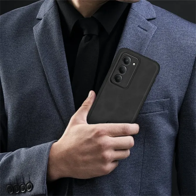 Coque Xiaomi Redmi 15 4G/5G finition cuir rétro | Éloïse