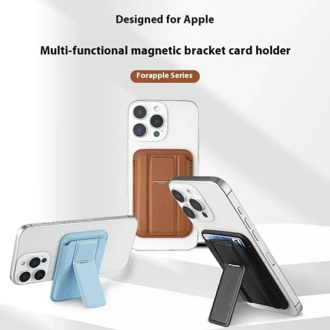 Porte-cartes Kickstand MagSafe Multi-Cartes | Série iPhone