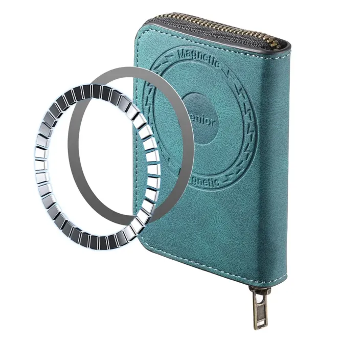 Porte-cartes Zippé MagSafe | Toucher Doux