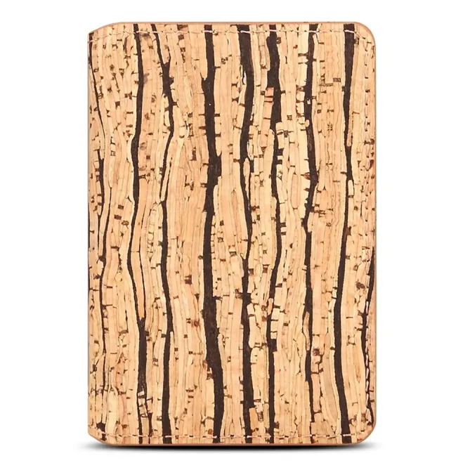 Porte-cartes MagSafe Ultra Fin | Grain Bois Jaune