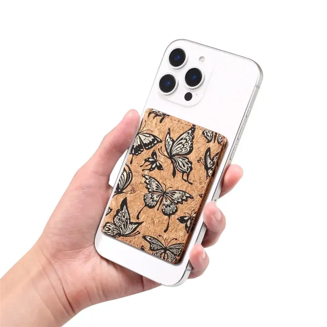 Porte-cartes MagSafe Ultra Fin | Papillons Dorés