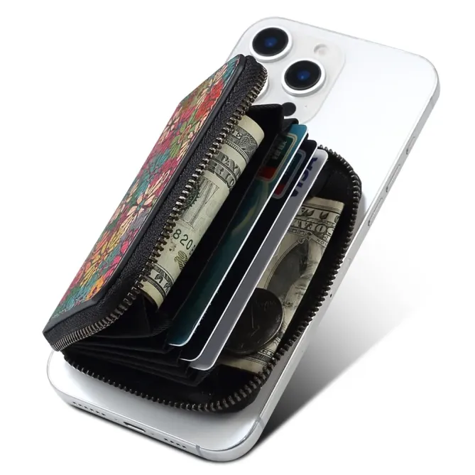 Étui Fleuri MagSafe à Zip | Florisia