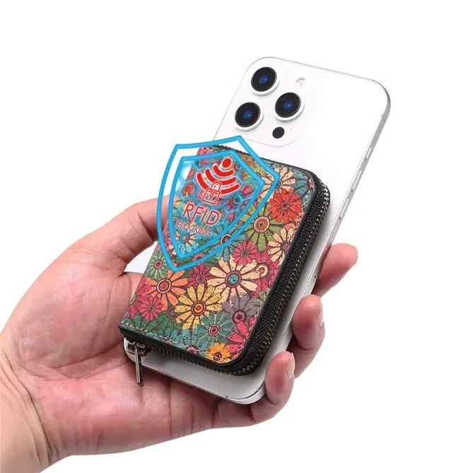 Étui Fleuri MagSafe à Zip | Florisia