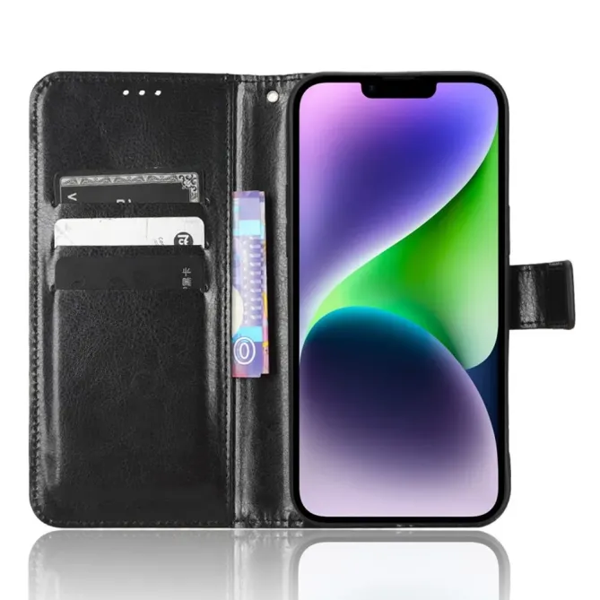Housse iPhone 14 | Cuir Patiné Style Vintage