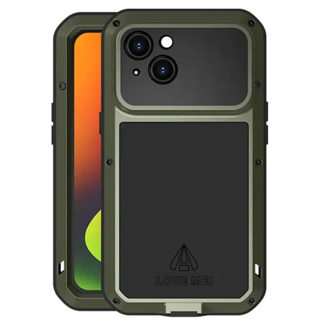 Coque iPhone 14 LOVE MEI Powerful Protectrice