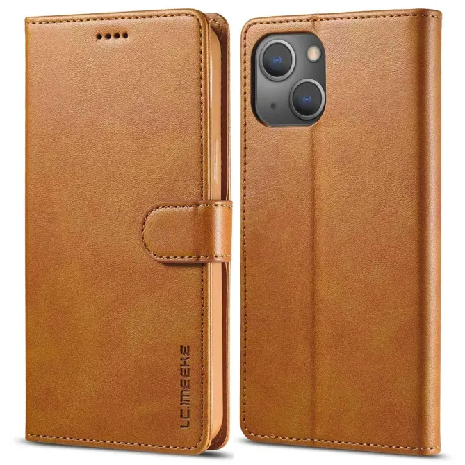 Housse iPhone 14 Effet Cuir LC.IMEEKE