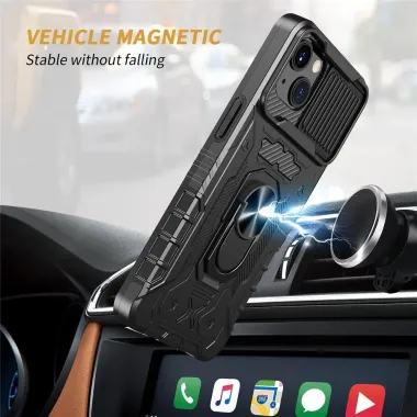 Coque iPhone 14 Slide Protection avec Verre Trempé