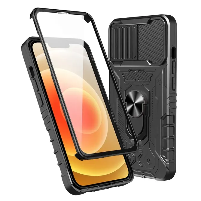 Coque iPhone 14 Slide Protection avec Verre Trempé