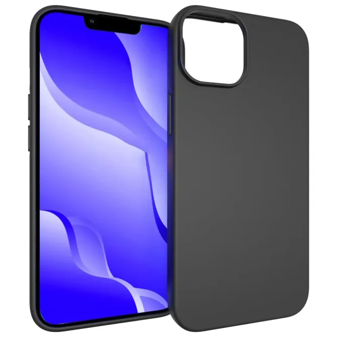 Coque iPhone 14 Basique Noire - photo 2