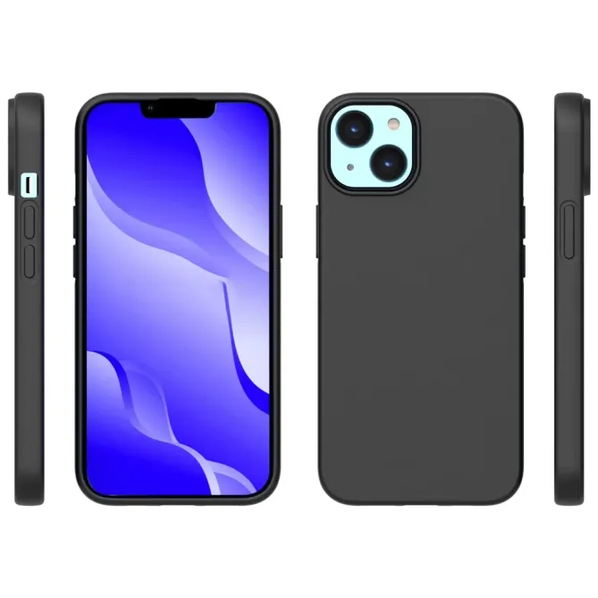 Coque iPhone 14 Basique Noire - photo 6
