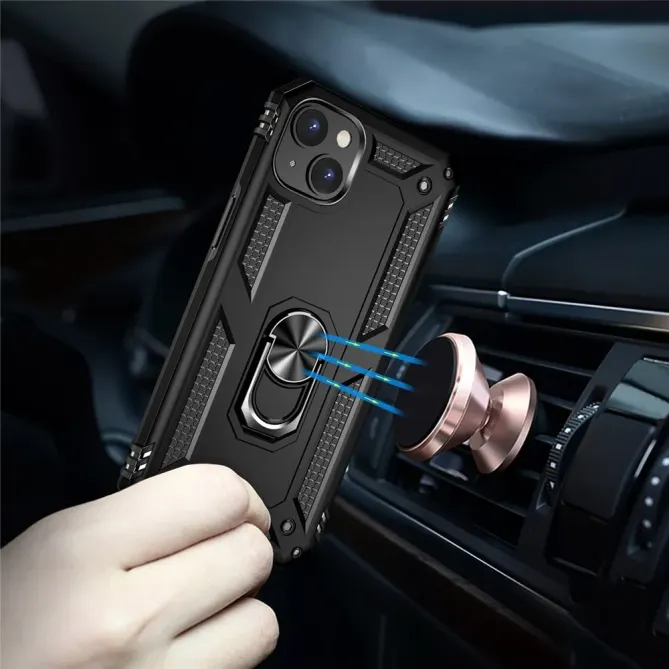 Coque iPhone 14 Hybride Fonction Support