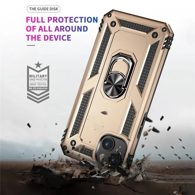 Coque iPhone 14 Hybride Fonction Support