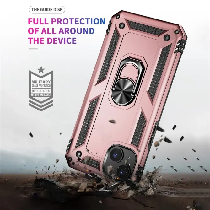 Coque iPhone 14 Hybride Fonction Support