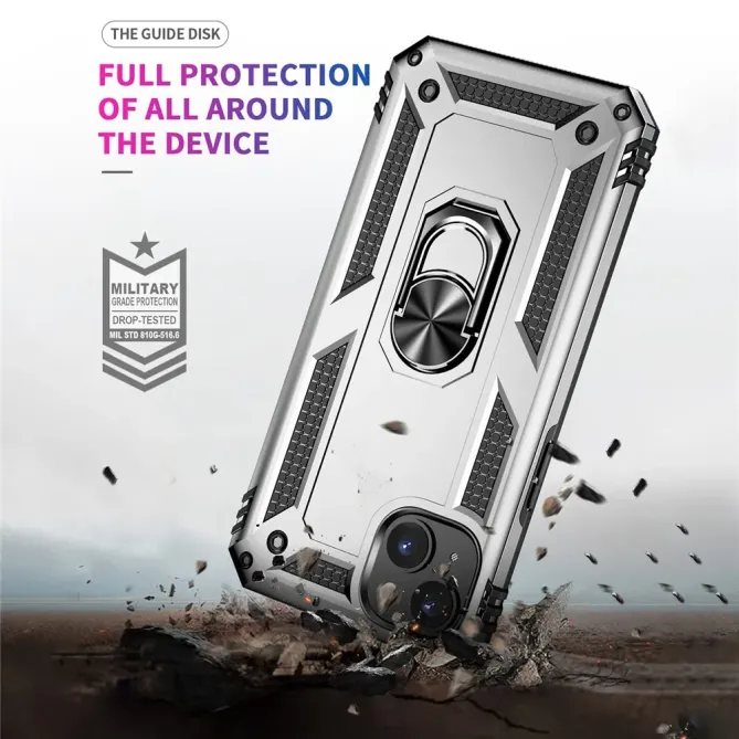 Coque iPhone 14 Hybride Fonction Support