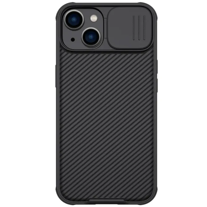Coque iPhone 14 CamShield avec cache objectif arrière