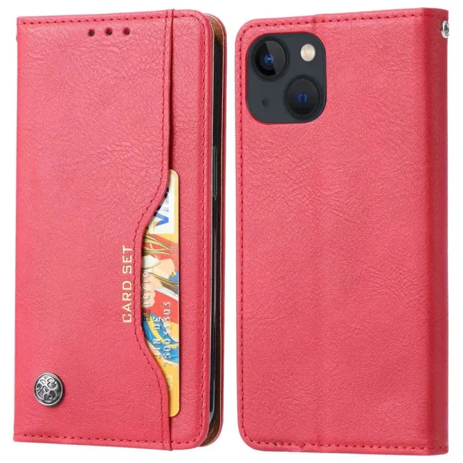 Flip Cover iPhone 14 Porte Cartes Stand Case