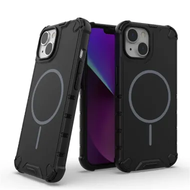 Coque iPhone 14 Magnétique Texture Ondulée