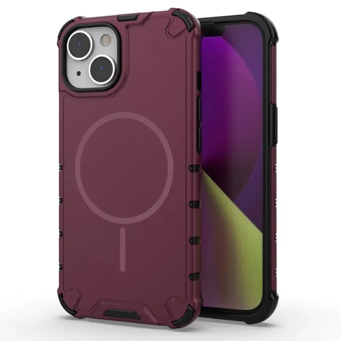 Coque iPhone 14 Magnétique Texture Ondulée