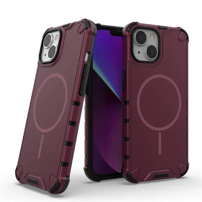 Coque iPhone 14 Magnétique Texture Ondulée
